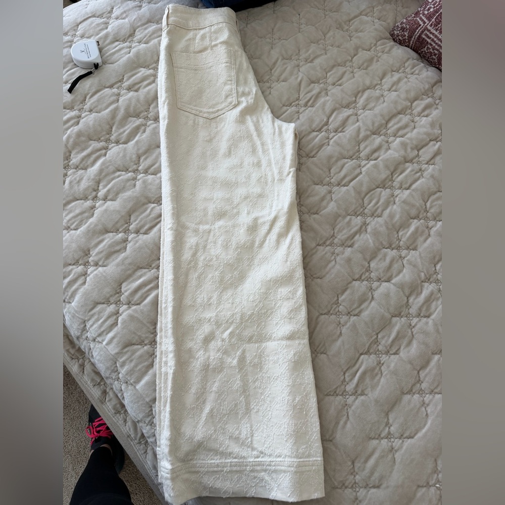 Pilcro Off-White Denim Jeans